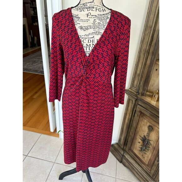 J McLaughlin 3/4 Sleeve Dress - Picture 1 of 8